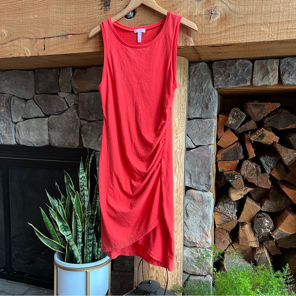 Leith ruched body con dress
